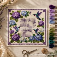 Hummingbird Garden Faith Cross Stitch Kit