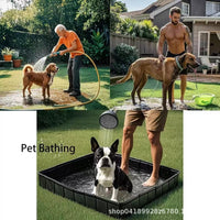 Portable PVC Shower Tray for Outdoor Camping Tent, Foldable Water Storage Pool