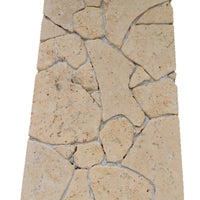 Natural Limestone Irregular Flagstone Wall and Floor Tiles for Villa Garden Landscaping