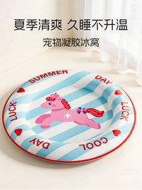 Pet Cooling Mat Ice Nest for Dogs and Cats, Summer Sleep Pad for Heat Relief