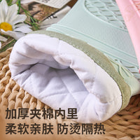 Extra Long Thickened Silicone Oven Mitts for Baking Grilling and Microwave
