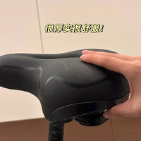 Comfortable Shock-Absorbing Bicycle Saddle for Mountain and Road Bikes