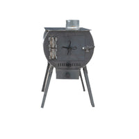 Smokeless Wood Burning Stove for Heating and Cooking - Rural Home Firewood Cooker
