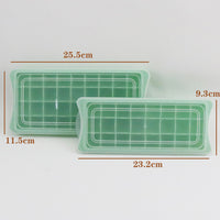 Thickened 24/36-Grid Square Ice Cube Tray with Lid, Silicone Ice Mold for Baby Food and Jelly