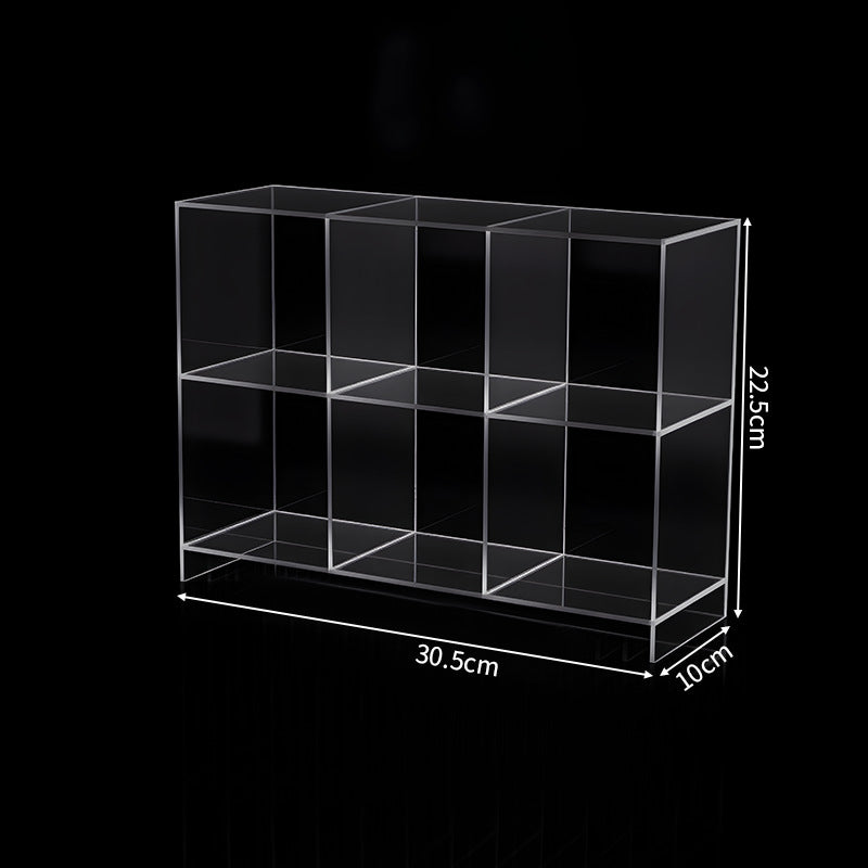 Large Capacity Acrylic Display Case for Perfume, Cosmetics, and Collectibles