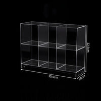 Large Capacity Acrylic Display Case for Perfume, Cosmetics, and Collectibles