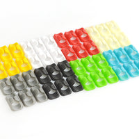 Self-Adhesive Cable Clips for Desk and Wall Organization