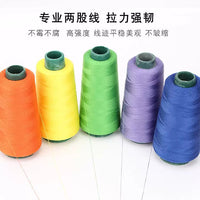 Heavy Duty 3-Ply Polyester Sewing Thread for Denim, Canvas, and Outdoor Fabrics
