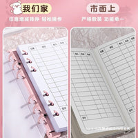Cash Savings Binder with Zipper Envelopes for Budgeting and Financial Planning