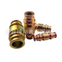 Hydraulic Straight Connector for Mining, Quick Connect Adapter, Double Male Reducer