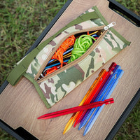 Outdoor Camping Accessory Bag, Multi-functional Tent Peg Storage Bag, 25/35/45cm Utility Pouch, Portable Fishing Parts Organizer