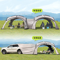 Blackout Dome Tent Outdoor Sunscreen Windproof Rainproof Multi-Person Large Space Camping Spherical Tent