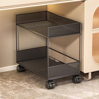 Rolling Under-Desk Storage Cart with Wheels for Books and Bags
