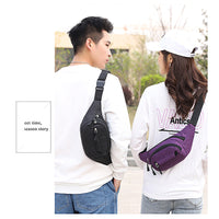 Unisex Multi-functional Large Capacity Waist Bag for Outdoor Sports and Business