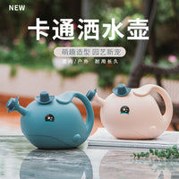 Cute Cartoon Watering Can for Kids, Gardening Tool for Indoor/Outdoor Plants, Thickened Plastic Watering Pot