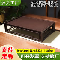 Rectangular Thickened Plant Pot Saucer with Water Catch Tray for Indoor/Outdoor Use