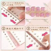 Detachable B5/A5 Coil Notebook with Thickened Pages, Cute Student Journal and Diary