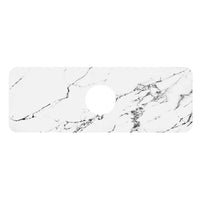 Luxury Diatomaceous Earth Faucet Absorbent Mat for Kitchen and Bathroom Sinks - Quick Dry Splash Guard and Drain Pad