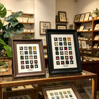 Wooden 3D Display Frame A4 with 24 Grids for Pressed Plants, Insect Specimens, DIY Mounting