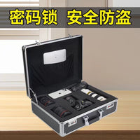 Aluminum Alloy Hard Case with Combination Lock for Tools, Equipment, and Valuables