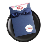 Elegant Blank Greeting Cards with Hollow-out Design for Various Occasions