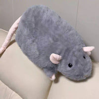 Realistic Rat Plush Toy Pillow, Cute Guinea Pig Stuffed Animal for Gifts