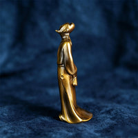 Li Bai Resin Sculpture Ornament - Chinese Style Desk & Teahouse Decor