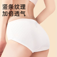 Ankexin Milk Silk Disposable Underwear for Women, Travel-Friendly Individually Wrapped