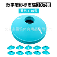 Agility Disc Cones for Soccer Basketball Training, Set of 10