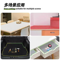 Household Double-Sided Non-Slip Mat for Drawers, Trays, Shelves, and Car Storage - Thickened Latex Grip Liner