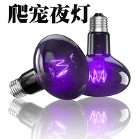 Reptile UVA/UVB Night Light Heat Lamp for Lizards, Tortoises, Geckos, Chameleons