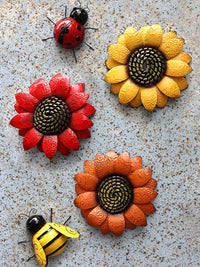 Outdoor Garden Wall Decor Hanging Planter Artificial Flower Arrangement