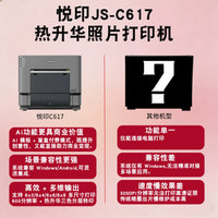 Yueyin C617 Dye-Sublimation Photo Printer for Professional Studios and ID Photos