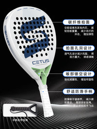 Carbon Fiber Padel Racket for Professional and Recreational Play