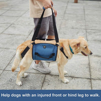 Dog Lift Harness for Senior, Injured, or Disabled Dogs - Adjustable Pet Support Sling for Walking, Rehabilitation