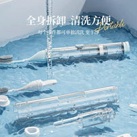 Portable All-in-One Travel Toothbrush and Toothpaste Set