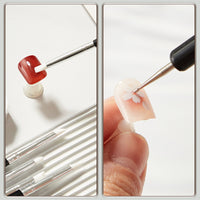 5-Piece Silicone Pen Set for Nail Art, Clay Sculpting, and Crafting