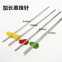 Extra Long Beading Needles for Jewelry Making, Fine Hand Beading Tool for Necklaces and Bracelets