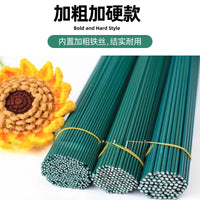 DIY Chenille Stem Flower Craft Kit with Green Floral Tape