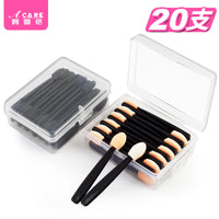 Disposable Dual-Sided Sponge Eyeshadow Applicators for Makeup