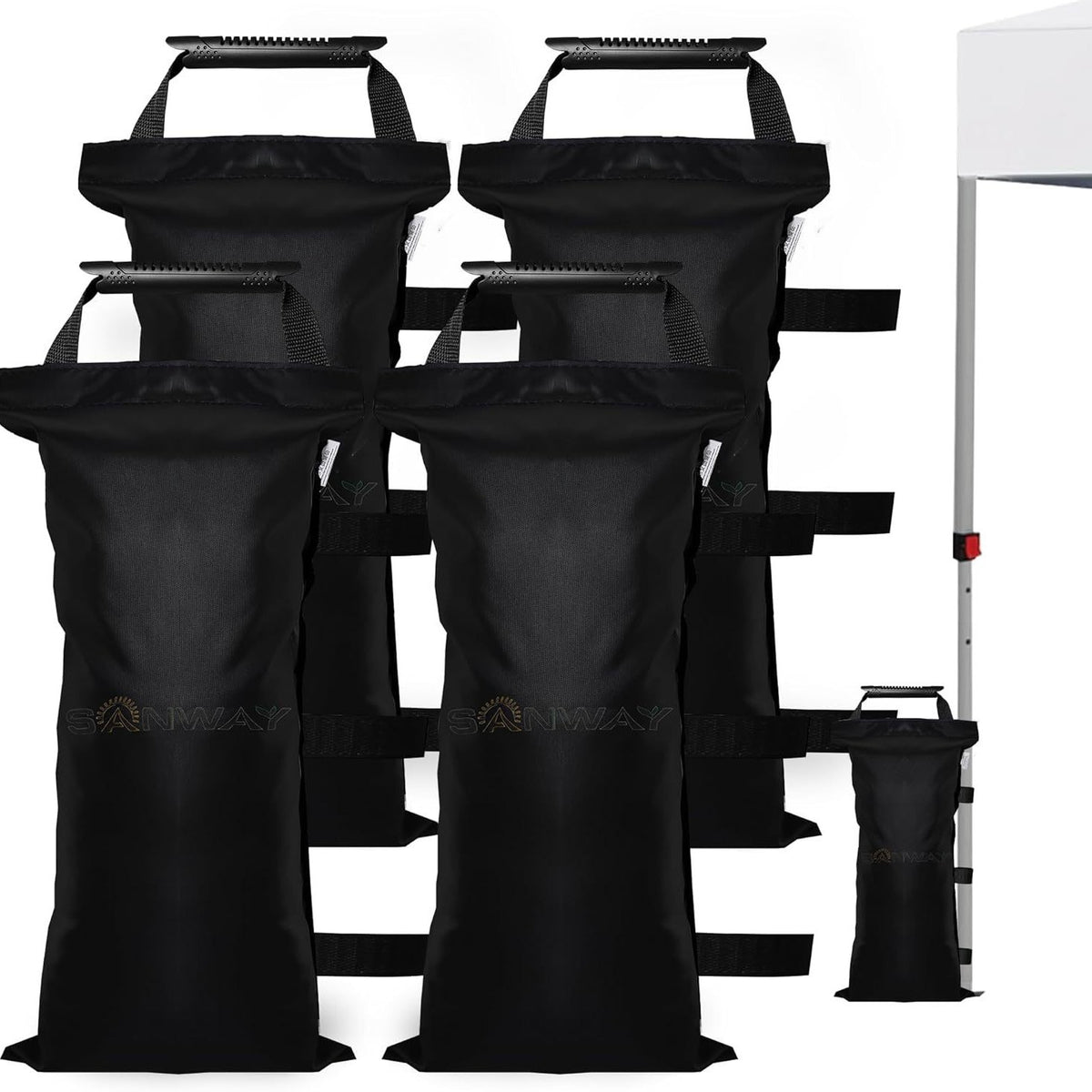 Outdoor Tent Canopy Sandbag Weights with Handle for Camping and Sunshade Bases