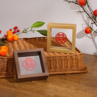 Double-Sided Transparent Glass DIY Specimen Photo Frame for Crafts and Displays