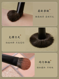Professional Squirrel Hair Blend Eyeshadow Brush Set for Detailed Eye Makeup and Highlighting
