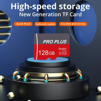 TF Micro SD Card for Security Cameras, Phones, and Dash Cams - High Speed Storage