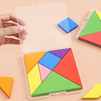 Tangram Puzzle Set for Kids - Educational Magnetic Math Toy for Early Learning
