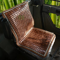 Breathable Bamboo Seat Cushion for Forklifts and Construction Vehicles