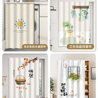 Washing Machine Sunscreen Dust Cover with Track for Balcony Cabinets