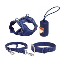 Waterproof PVC Dog Collar for Small to Large Breeds, Anti-Bite Pet Neck Strap