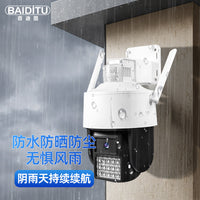 Outdoor Wireless Security Camera with Night Vision and Two-Way Audio for Home and Business