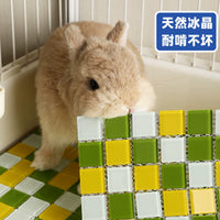Pet Cooling Pad for Small Animals - Chew-Resistant Summer Relief Ice Mat for Rabbits, Guinea Pigs, and Hamsters